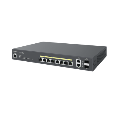EnGenius ECS1112FP switch Gestionado L2+ Gigabit Ethernet (10/100/1000) Energía sobre Ethernet (PoE) Negro