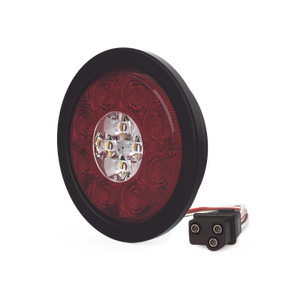 Ecco Plafón Circular Trasero / 16 LED / Rojo/Blanco/Ámbar ED3040AW