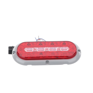 Ecco Luz LED Ovalada Trasera / 18 LED / Rojo/Blanco/Ámbar ED3080AW