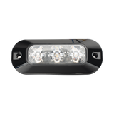 ED3703R - Luz Perimetral LED / 3 LEDs / 21 Patrones de Destello / 12-24 VCC / SAE J595 Clase I / Uso Interior y Exterior