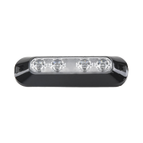 Luz perimetral, 4 LEDs Ultra Brillantes, color Rojo / Azul