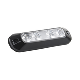 Luz perimetral, 4 LEDs Ultra Brillantes, color Rojo / Azul