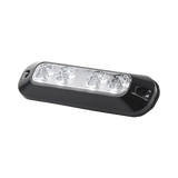 Luz perimetral, 4 LEDs Ultra Brillantes, color Rojo / Azul