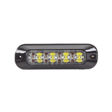Luz Auxiliar Serie X3744, 8 LEDs Ultra Brillantes, color rojo claro.