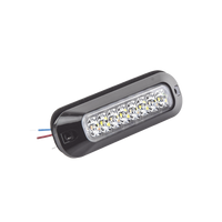 Luz Auxiliar Serie X3744, 8 LEDs Ultra Brillantes, color rojo claro.