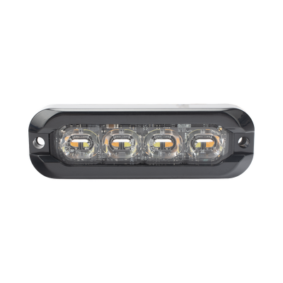 Ecco Luz de Advertencia Direccional Flexible / 8 LED Dual Color / Montaje Curvo 120° ED3793AW