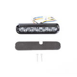 Luz perimetral , 12 LED Ultra Brillantes, Dual Color Ambar / Claro