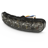Luz perimetral , 12 LEDs Ultra Brillantes, Dual Color Rojo / Claro