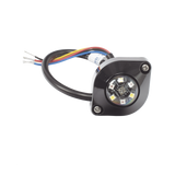 Estrobo Oculto de 6 LED color Ambar Serie ED9015
