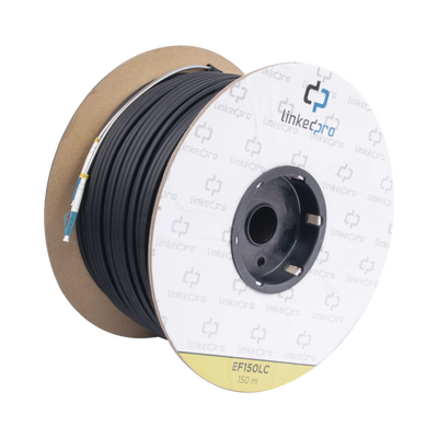 LinkedPRO EF-150-LC Cable de fibra óptica e InfiniBand 150 m Negro