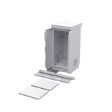 Gabinete de Seguridad de Lámina Galvanizada  para Almacenamiento de Baterías (Hasta 6 baterías PL110D12).