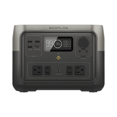 EcoFlow River 2 Max estación de energía portátil Fosfato de hierro-litio (LiFePo4) 6 kg