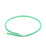 Jumper para Puesta a Tierra con Cable 8 AWG con Conectores de Ojo de 50 cm.