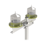 Epcom EIGSLSEDOBLE luz para alarma Fijo Transparente LED