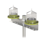 Epcom EIGSLSEDOBLE luz para alarma Fijo Transparente LED
