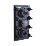 BOCINA DE PARED | 2 WOOFERS DE FIBRA DE CARBONO 6.5'' | TWEETER DE TITANIO 1'' | 200W