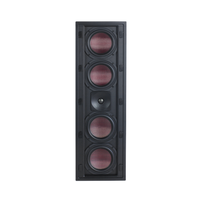Truaudio Bocina de pared / 4 woofers fibra de carbono 6.5'' / Tweeter titanio 1'' ELITE-46