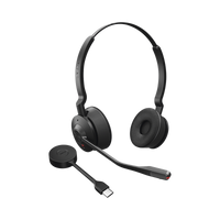 Jabra Engage 55, Auricular stereo versión MS con aislamiento de ruido activa, adaptador DECT USB-A (9559-450-125)