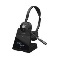 Jabra Engage 75 Auriculares Inalámbrico Diadema Oficina/Centro de llamadas USB Tipo C Bluetooth Base de carga Negro