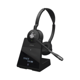 Jabra Engage 75 Auriculares Inalámbrico Diadema Oficina/Centro de llamadas USB Tipo C Bluetooth Base de carga Negro