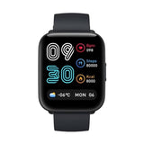 Smartwatch C2 Negro, Pantalla Táctil 1.3", Monitoreo de Ritmo Cardíaco, Resistente al Agua 5ATM