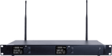 Receptor Inalámbrico Dual Canal Digital U-Band | 4 Bandas de Frecuencia (470-830 MHz) | Transmisión Digital pi/4-DQPSK | Pantalla TFT-LCD 2.2" | Anti-Interferencia con ID Code Pilot | Salidas Balanceadas y Desbalanceadas | Ecualizacion