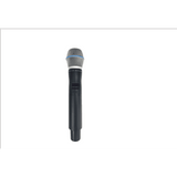 Micrófono Mano Inalámbrico EP-59H | Rango Frecuencia 470-510MHz, 540-590MHz, 640-690MHz, 807-830MHz | Potencia Salida ≥10dBm | Autonomía >10 Horas | Mute Automático por Caída | Display OLED | 7 Niveles Potencia Aju