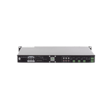 Amplificador de Audio | 1 canal | 350 W | Sistema 100V y Baja Impedancia | 4 Entradas de Micrófono Balanceadas | Bluetooth | USB | SD | FM | Montaje en Rack