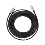 Cable HDMI de Fibra Óptica de 15 Metros (49.21 Pies) | Alta Definición | Versión 2.1 | Alta Velocidad 18Gbps | 8K@60Hz | HDCP 2.2 | Resistente a EMI y RFI