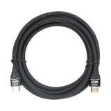 Cable HDMI de 3 Metros (9.84 Pies) | Alta Definición | Longitud | Versión 2.0 | Alta Velocidad 18Gbps | 4K@60Hz | Conectores Chapados en Oro | Tipo Redondo