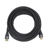 Cable HDMI de 5 Metros (16.40 Pies) | Alta Definición | Longitud | Versión 2.0 | Alta Velocidad 18Gbps | 4K@60Hz | Conectores Chapados en Oro | Tipo Redondo
