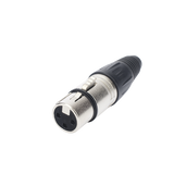 Kit Conector XLR Hembra + XLR Macho | Ideal para Conexiones de Micrófonos, Mezcladoras | Equipo de Audio Profesional