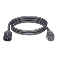 Hoffman EP1314072X100 cable de transmisión Negro 1,8 m C14 acoplador C13 acoplador