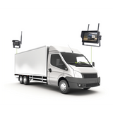 Sistema Profesional Inalámbrico de Cámara de Reversa Infrarroja y Monitor Touch de 7" para Vehículos de Trabajo y Montacargas