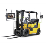 Sistema Profesional Inalámbrico de Cámara de Reversa Infrarroja y Monitor Touch de 7" para Vehículos de Trabajo y Montacargas