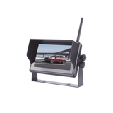 Sistema Profesional Inalámbrico de Cámara de Reversa Infrarroja y Monitor Touch de 7" para Vehículos de Trabajo y Montacargas