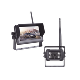 Sistema Profesional Inalámbrico de Cámara de Reversa Infrarroja y Monitor Touch de 7" para Vehículos de Trabajo y Montacargas