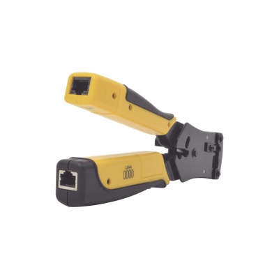 Pinza 3 en 1: Pelacables/ Terminado/ Probador para UTP. Enchufe Modular de Prueba para RJ45/RJ11/RJ22.