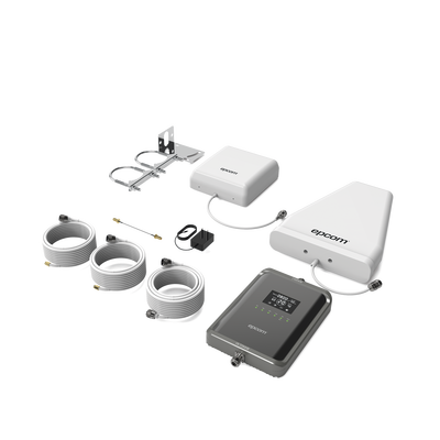 Epcom EP-5G-PBS amplificador de señal celular Amplificador de señal móvil para interior Negro, Blanco