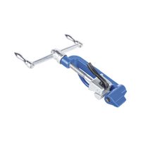 Flejadora Manual Ajustable con Corte para Fleje de 3/4" y 5/8".