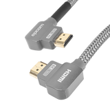 Cable HDMI Ángulo 90° | 2 Metros (6.56 Pies) | Alta Definición | Versión 2.0 | Alta Velocidad 18Gbps | 4K@60Hz |