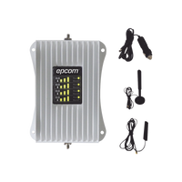 Epcom EP-AM23-4GV2 amplificador de señal celular Amplificador de señal móvil para coche Aluminio, Negro