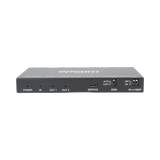 Splitter HDMI 1x2 | 4K@60Hz | Extractor de Audio | Down Scaler | HDR  4:4:4 | EDID | 18Gbps