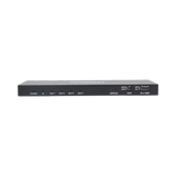 Splitter HDMI 1x4 | 1 Entrada a 4 salidas (Simultaneas) | 4K@60Hz | Extractor de Audio | Down Scaler | HDR  4:4:4 | EDID | 18Gbps
