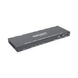 Splitter HDMI 1x4 | 1 Entrada a 4 salidas (Simultaneas) | 4K@60Hz | Extractor de Audio | Down Scaler | HDR  4:4:4 | EDID | 18Gbps