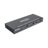 Matricial HDMI | 2x2 | 4K2K@60Hz | HDR | YCbCr 4:4:4 | EDID Auto | Extractor de Audio | Salida de audio análoga y digitalizados | HDCP 2.2 | 18 Gbps