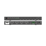 Multivisor HDMI 4x1 | 4K@30Hz | Vista Cuádruple | Cambio Automático/Manual | Control IR