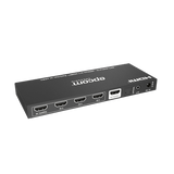 Switch HDMI 4x1 | 8K@60Hz 4:2:0 | 48 Gbps | ARC/eARC | Extracción de Audio | Gestión EDID | Control CEC