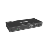 Videowall 4K 1x4 | HDMI & USB-C | 8 Modos de Visualización | Audio Óptico/Analógico | Control RS-232/IR | Plug & Play