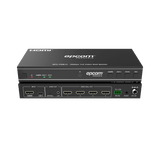 Videowall 4K 1x4 | HDMI & USB-C | 8 Modos de Visualización | Audio Óptico/Analógico | Control RS-232/IR | Plug & Play